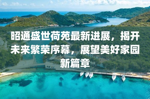 昭通盛世荷苑最新进展，揭开未来繁荣序幕，展望美好家园新篇章