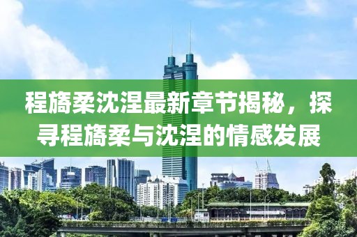 程旖柔沈涅最新章节揭秘，探寻程旖柔与沈涅的情感发展