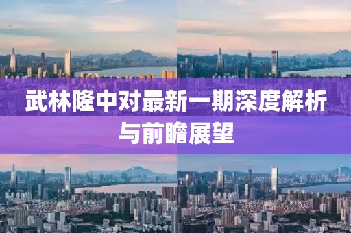 武林隆中对最新一期深度解析与前瞻展望