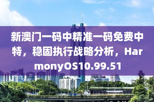 新澳门一码中精准一码免费中特，稳固执行战略分析，HarmonyOS10.99.51