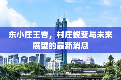 东小庄王吉，村庄蜕变与未来展望的最新消息