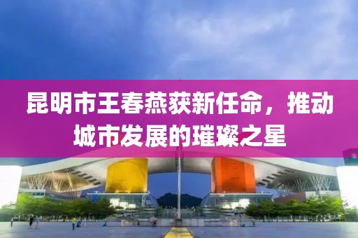 昆明市王春燕获新任命，推动城市发展的璀璨之星