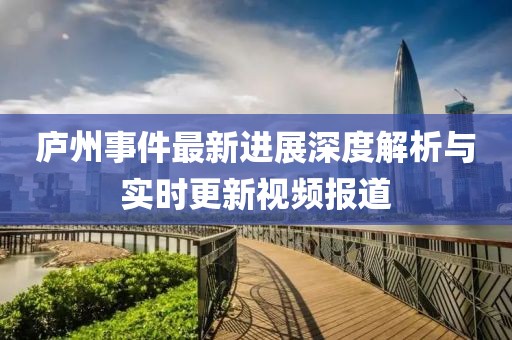 庐州事件最新进展深度解析与实时更新视频报道