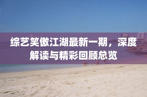 综艺笑傲江湖最新一期，深度解读与精彩回顾总览