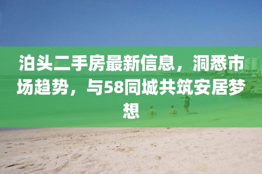 泊头二手房最新信息，洞悉市场趋势，与58同城共筑安居梦想