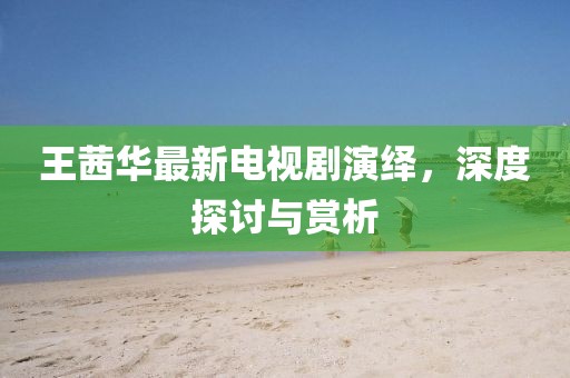 王茜华最新电视剧演绎，深度探讨与赏析