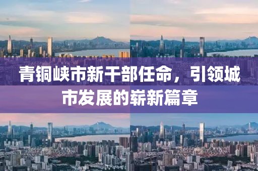 青铜峡市新干部任命，引领城市发展的崭新篇章