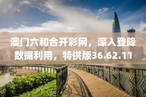 澳门六和合开彩网，深入登降数据利用，特供版36.62.11