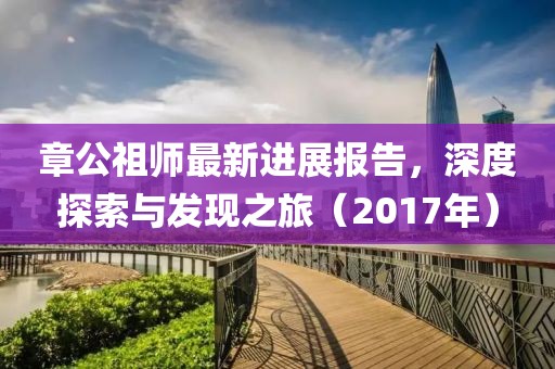 章公祖师最新进展报告，深度探索与发现之旅（2017年）