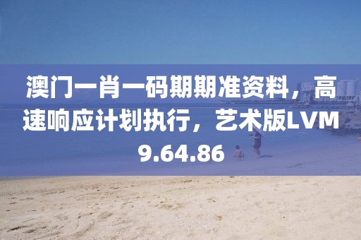 澳门一肖一码期期准资料，高速响应计划执行，艺术版LVM9.64.86