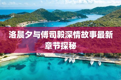 洛晨夕与傅司毅深情故事最新章节探秘