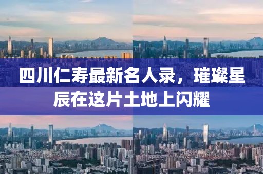 四川仁寿最新名人录，璀璨星辰在这片土地上闪耀