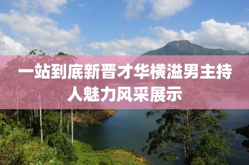 一站到底新晋才华横溢男主持人魅力风采展示