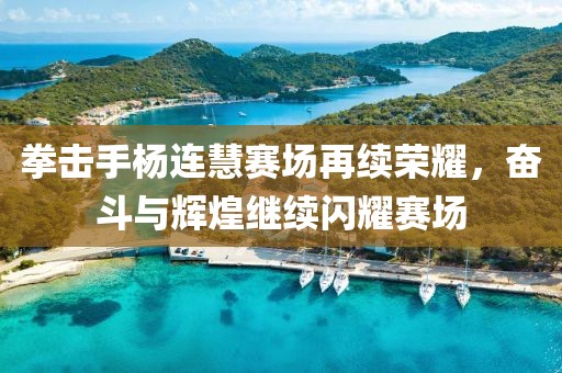 拳击手杨连慧赛场再续荣耀，奋斗与辉煌继续闪耀赛场