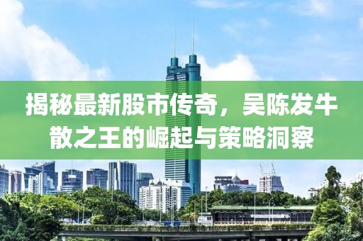 揭秘最新股市传奇，吴陈发牛散之王的崛起与策略洞察