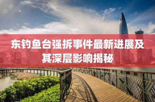 东钓鱼台强拆事件最新进展及其深层影响揭秘