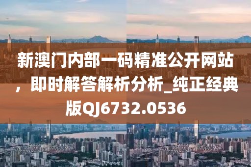 新澳门内部一码精准公开网站，即时解答解析分析_纯正经典版QJ6732.0536