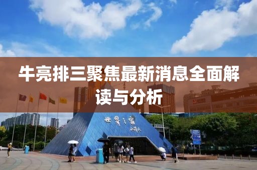 牛亮排三聚焦最新消息全面解读与分析