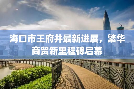 海口市王府井最新进展，繁华商贸新里程碑启幕