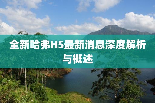 全新哈弗H5最新消息深度解析与概述