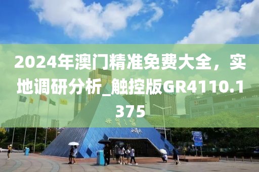 2024年澳门精准免费大全，实地调研分析_触控版GR4110.1375