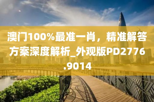 澳门100%最准一肖，精准解答方案深度解析_外观版PD2776.9014