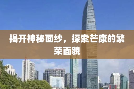 揭开神秘面纱，探索芒康的繁荣面貌