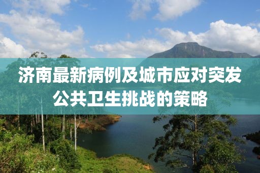 济南最新病例及城市应对突发公共卫生挑战的策略