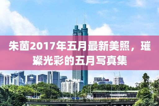 朱茵2017年五月最新美照，璀璨光彩的五月写真集