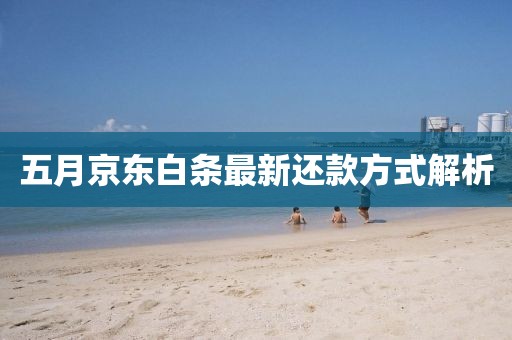 五月京东白条最新还款方式解析