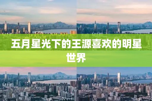 五月星光下的王源喜欢的明星世界