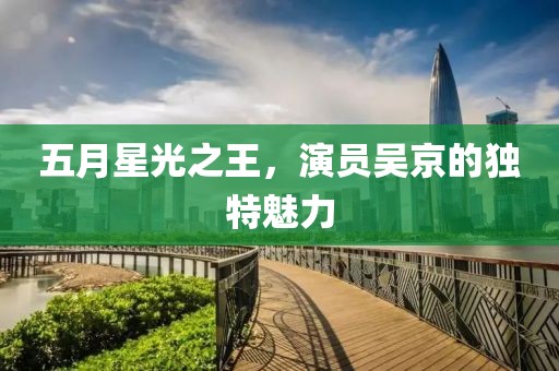 五月星光之王，演员吴京的独特魅力