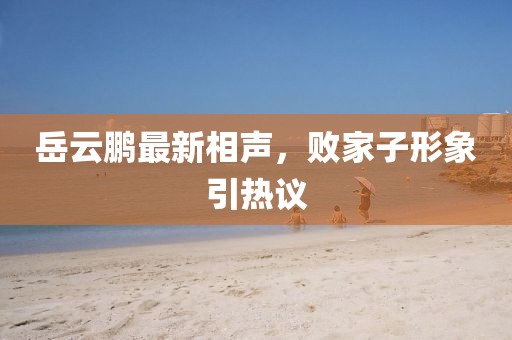 岳云鹏最新相声，败家子形象引热议