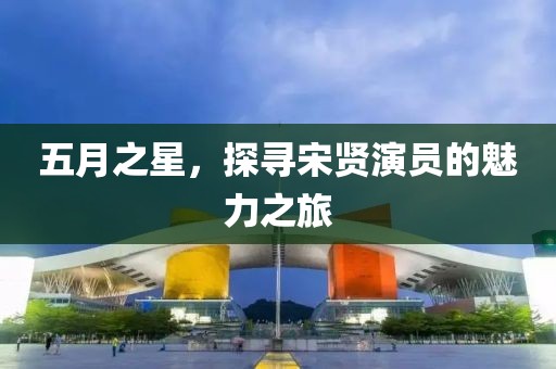 五月之星，探寻宋贤演员的魅力之旅