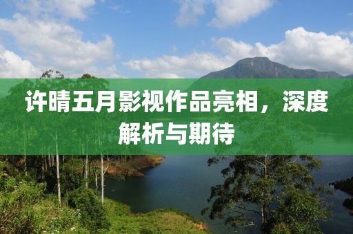 许晴五月影视作品亮相，深度解析与期待