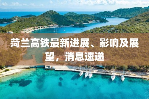 菏兰高铁最新进展、影响及展望，消息速递