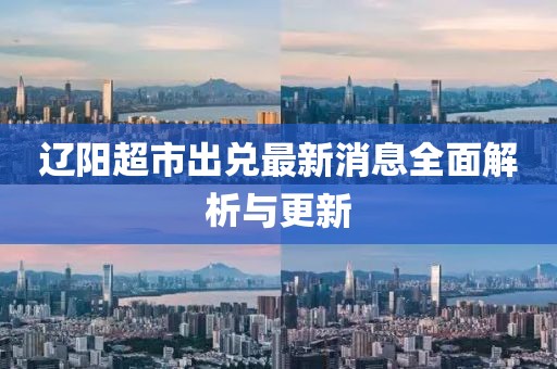 辽阳超市出兑最新消息全面解析与更新