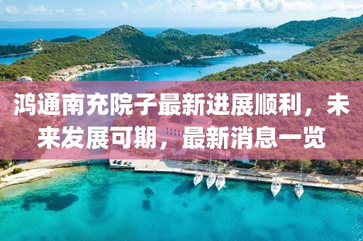 鸿通南充院子最新进展顺利，未来发展可期，最新消息一览