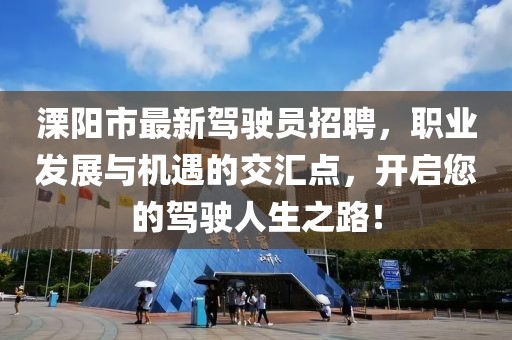 溧阳市最新驾驶员招聘，职业发展与机遇的交汇点，开启您的驾驶人生之路！