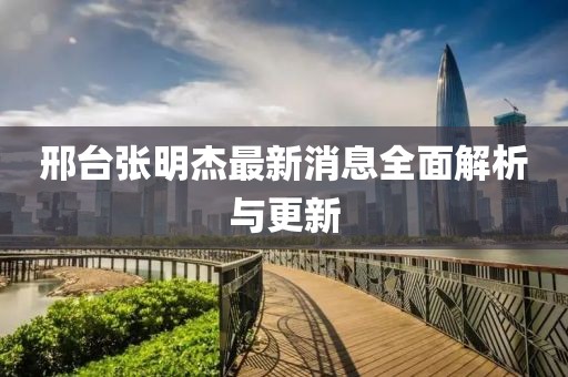 邢台张明杰最新消息全面解析与更新