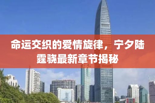 命运交织的爱情旋律，宁夕陆霆骁最新章节揭秘