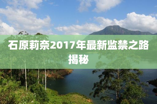 石原莉奈2017年最新监禁之路揭秘