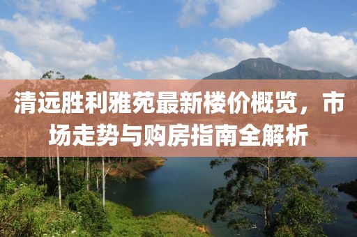 清远胜利雅苑最新楼价概览，市场走势与购房指南全解析
