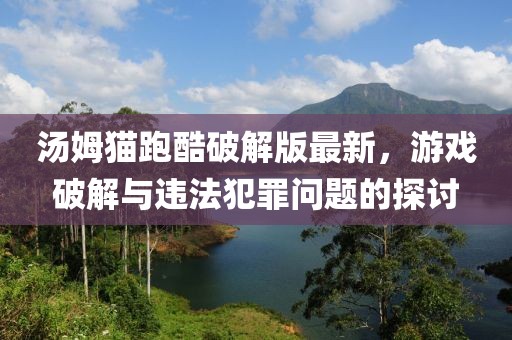 汤姆猫跑酷破解版最新，游戏破解与违法犯罪问题的探讨